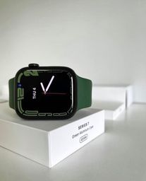 Título do anúncio: Apple Watch Series 7 45mm - Caixa Meia-noite Alumínio GPS Pulseira Esportiva