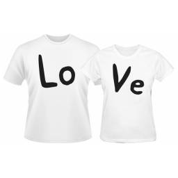 Título do anúncio: Kit 2 Camisetas Personalizadas Para o Dia Dos Namorados