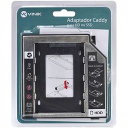 Título do anúncio: Adaptador Caddy para Hd Ou Ssd Gaveta Dvd Notebook Sata 12.7mm Vinik ou 12X R$ 5,46