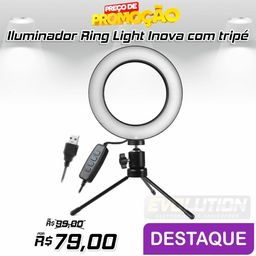 Título do anúncio: Iluminador Ring Light Lam 8479 Inova