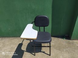 Título do anúncio: Cadeira universitária, escolar com  prancheta
