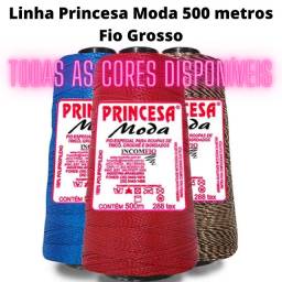 Título do anúncio: 10un. Linha Princesa Moda Linha Grossa - Crochê / Tricô / Artesanato/ Tranças Box Braid