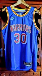 Título do anúncio: Camisa NBA Warriors Icon edition 155 pra buscar