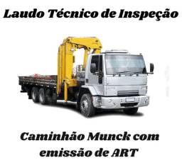 Título do anúncio: Laudo Técnico de Inspeção em Caminhão Munck + ART 