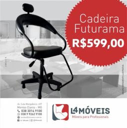 Cadeira de barbeiro usada - Equipamentos e mobiliário - Expedito