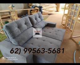 Título do anúncio: sofá retrátil e reclinável 2MT Descontão 