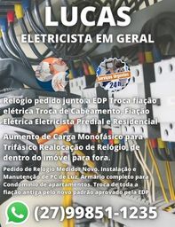Título do anúncio: Elétricista executamos todos serviços elétricos em geral ligue agora