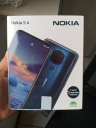 Título do anúncio: Raro - Celular lançamento, Telefone Nokia 5.4 Lacrado na caixa