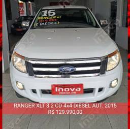 Título do anúncio: Ranger XLT cd 4x4 diesel aut. 2015