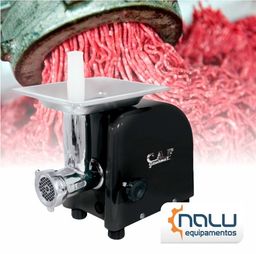 Título do anúncio: Picador / Moedor de Carne Gourmet Preto Bivolt - CAF Máquinas