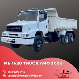 Título do anúncio: Caminhão Mercedes Benz MB 1620 Caçamba- ano 2002