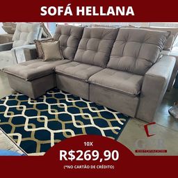Título do anúncio: Sofá retrátil e reclinável Hellana