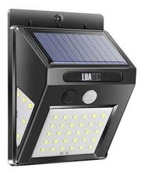 Título do anúncio: Luminária Solar 30 LEDS com Sensor de Presença LuaTek LKY00303
