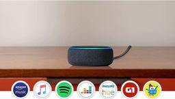 Título do anúncio: Echo Dot (3° Geração): Smart Speaker com Alexa - Cor Preta