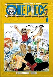 Título do anúncio: One Piece Mangá 3 em 1 Volume 01