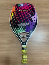 Título do anúncio: Raquete de beach tennis Xtreme X-Gold 100% carbono