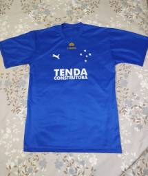 Título do anúncio: Camisa Básica Cruzeiro - Puma Azul/Dourado