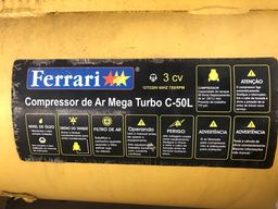 Título do anúncio: Compressor de Ar Mega Turbo C-50L
