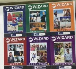 Título do anúncio: livros wizard w2 w4 w6 w8 w10 w12 ++ wizard francês + espanhol