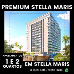 Título do anúncio: Apartamento para venda possui 46 m² com 1 quarto em Stella Maris - Salvador - BA