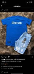Título do anúncio: Andrietta + bermuda jeans TGR