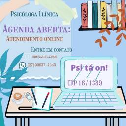 Título do anúncio: Psicóloga Clínica: Agenda aberta para atendimento online