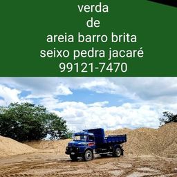 Título do anúncio: MAT de construção areia Barro brita seixo pedra jacaré aterro Piçarra 