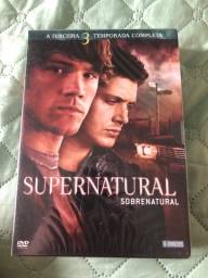 Título do anúncio: Box DVD Supernatural 3° Temporada (Lacrado)