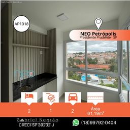Título do anúncio: Apartamento para Locação em Presidente Prudente, Jardim Petrópolis, 2 dormitórios, 1 suíte