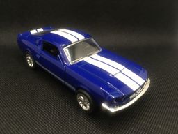 Título do anúncio: Miniatura Ford Mustang GT500 1967_azul