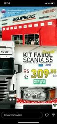 Título do anúncio: Kit Farol Scania S5 - Adaptável no 124