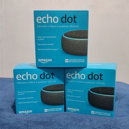 Título do anúncio: Alexa Echo Dot 3° - ORIGINAIS e LACRADAS!