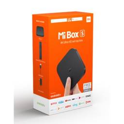 Título do anúncio: Tv Box - Xiaomi Mi Box S Aparelho Android Smart - Loja Coimbra Computadores -Temos Motoboy