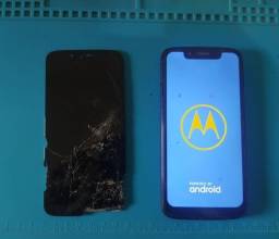 Título do anúncio: Troca de Tela de Celular Motorola com garantia.(Delivery)