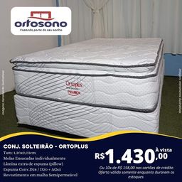 Título do anúncio: cama box Solteirão Ortoplus 