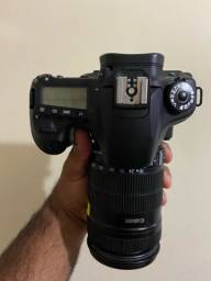 Título do anúncio: Câmera Canon 60D + Lente 18-135