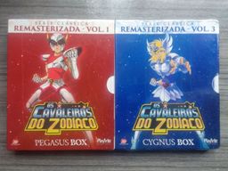 Título do anúncio: Kit Com 2 DVD Blu-ray Box Serie Classica Remasterizada Os Cavaleiros do Zodiaco