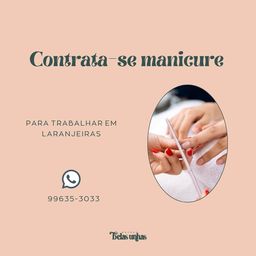 Título do anúncio: Contrata-se manicure 