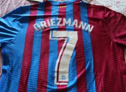 Título do anúncio: Camisa Do Barcelona Home 21/22 Oficial #7 Griezmann