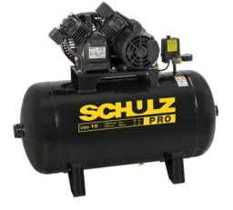 Título do anúncio: Compressor de Ar Schulz 10 Pés 100L 2HP 140PSI Monofásico - Procsv10/100