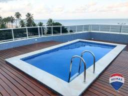 Título do anúncio: Flat com 1 quarto à venda, 39 m² por R$ 330.000 a beira mar de Cabo Branco - João Pessoa/P