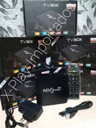 Título do anúncio: TV Box MXQ Pro(de 128gigas)