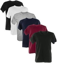 Título do anúncio: Kit 6 Camisetas Slim Fit Masculinas
