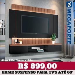Título do anúncio: Painel para TV com LED até 60" (Novo) Entrega Grátis!