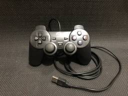 Título do anúncio: Controle USB Modelo PlayStation Dualshock 