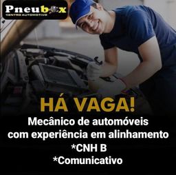 Título do anúncio: Vaga  para mecânico de automóveis 