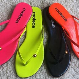 rasteirinha neon atacado