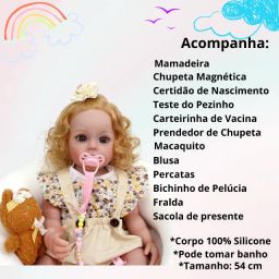 Bebê Reborn toda em Silicone realista Nova Original (aceito cartão ) -  Artigos infantis - Tejipió, Recife 1250747138