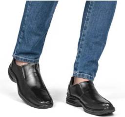 Título do anúncio: Sapato Social Masculino Anti Stress Em Couro Confortavel