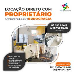 Título do anúncio: Kitnet com água, luz, gás internet incluso no Setor Coimbra - Goiânia - GO